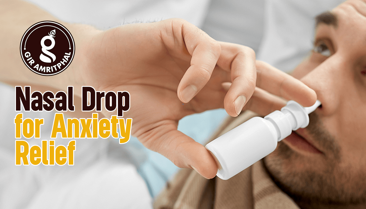 Nasal Drop for Anxiety Relief